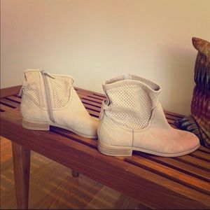 Franco Sarto Leather Booties